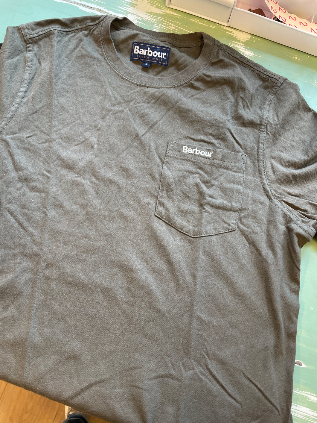 Brun t-shirt Barbour S