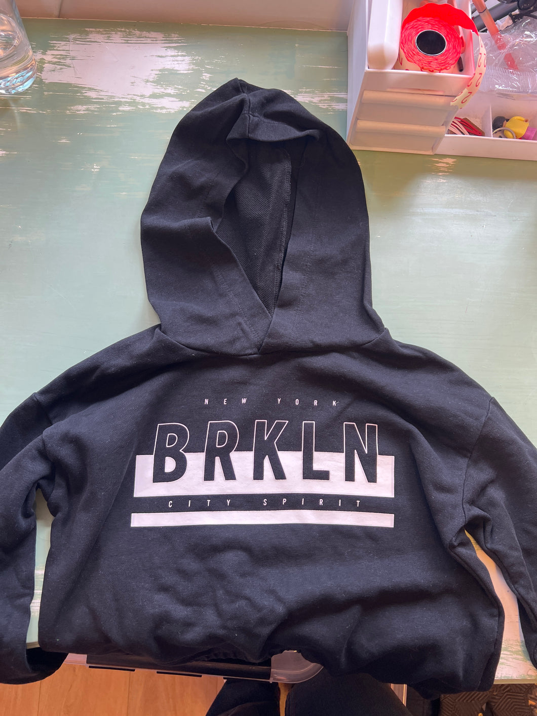 Svart Hoodie hm 134/140