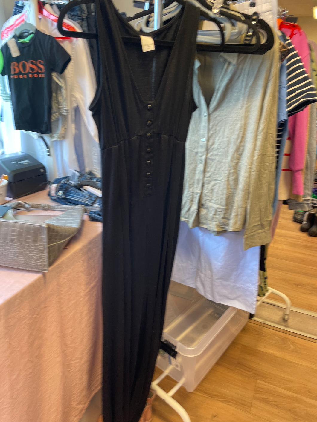 Svart byxdress vila xs