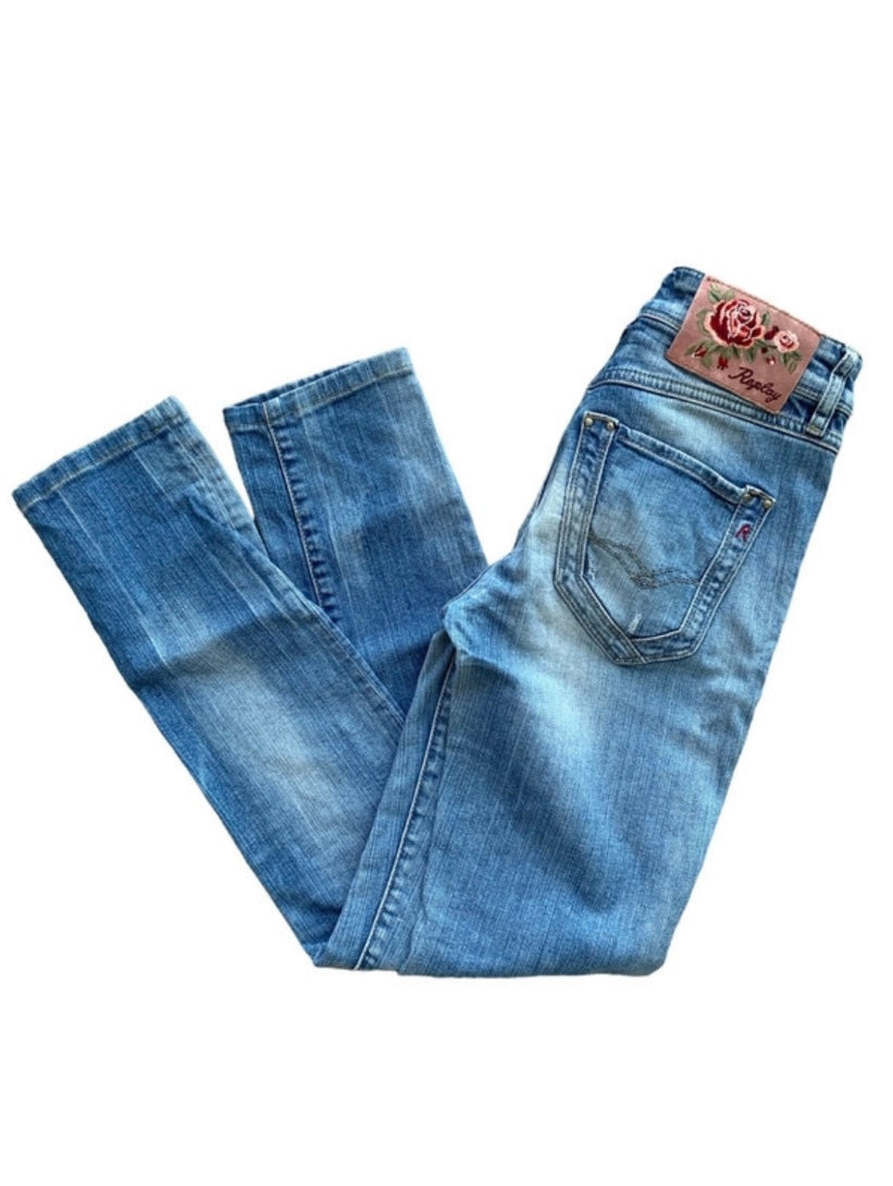 Ljusblå jeans Replay W26/L32