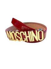 Ladda upp bild till gallerivisning, Rött skärp Moschino 42/105
